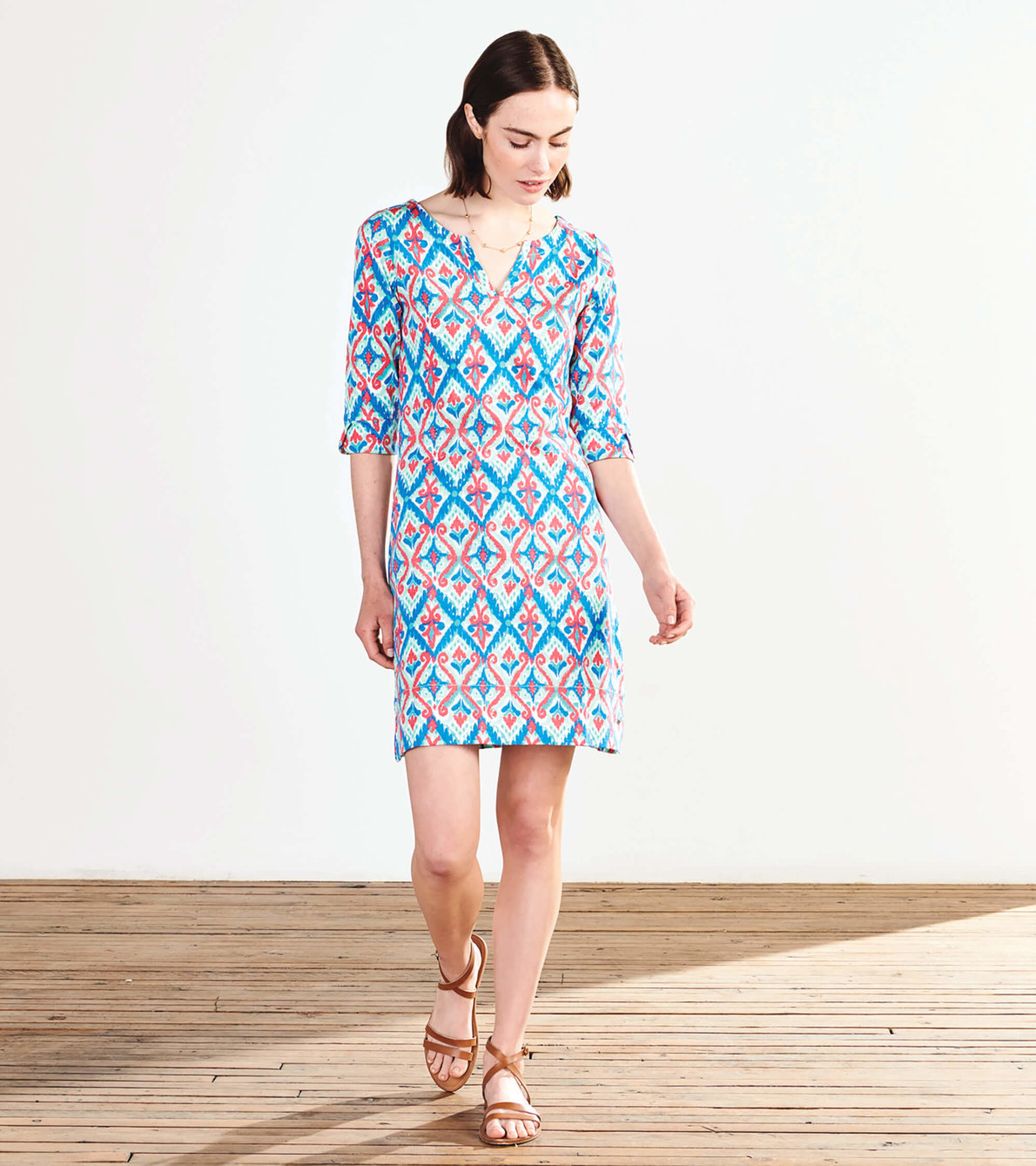 View larger image of Lucy Dress - Sunset Ikat