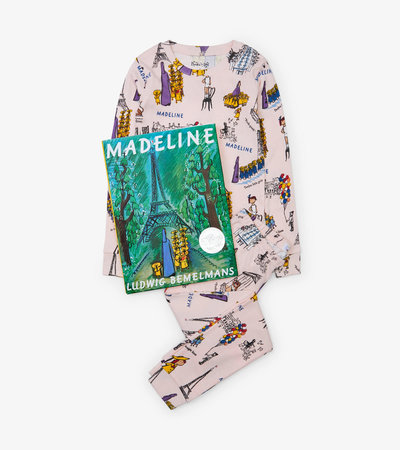 Ensemble de livre et de pyjama – « Madeline » (en anglais)