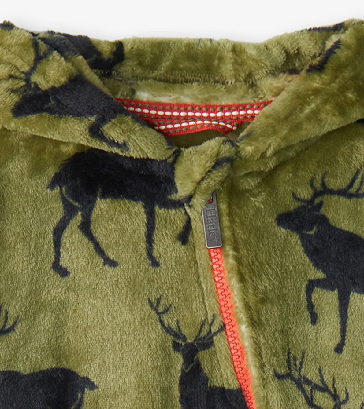 View larger image of Magestic Elk Baby Fleece Suit