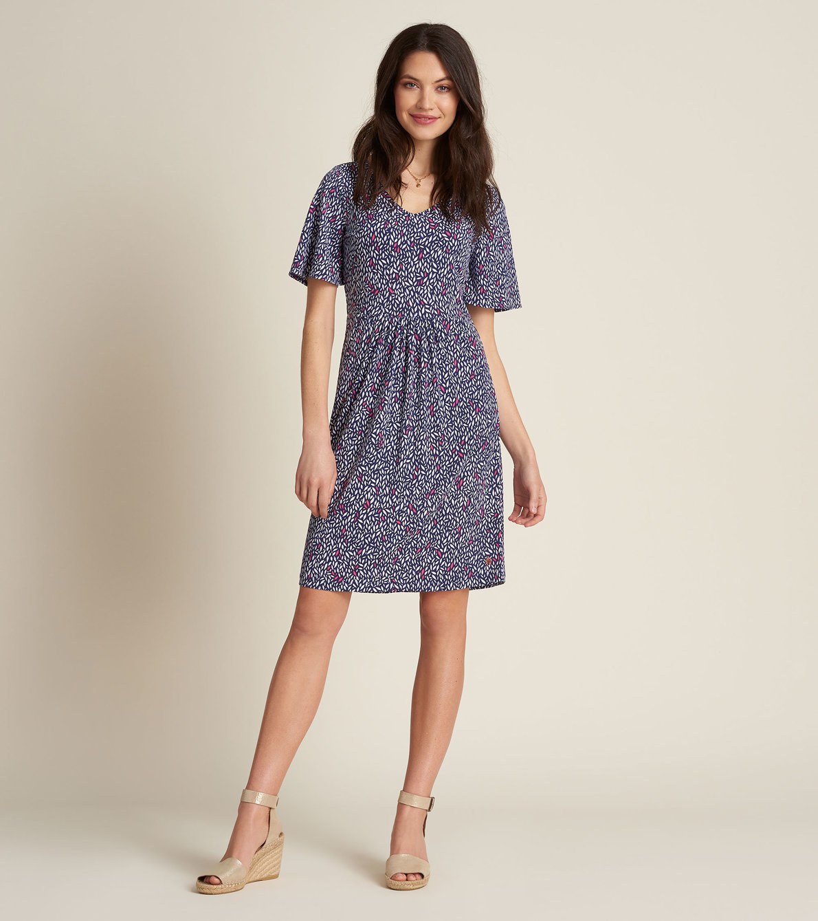 View larger image of Maggie Dress - Diamond Polka Dots