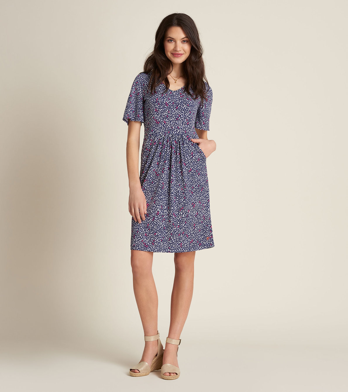 View larger image of Maggie Dress - Diamond Polka Dots