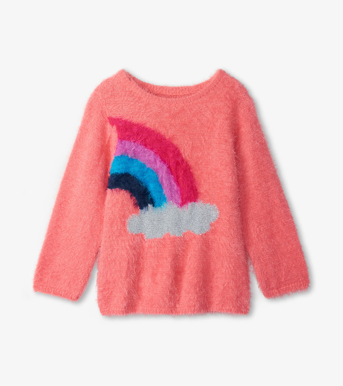 View larger image of Magical Rainbow Shimmer Fuzzy Sweater