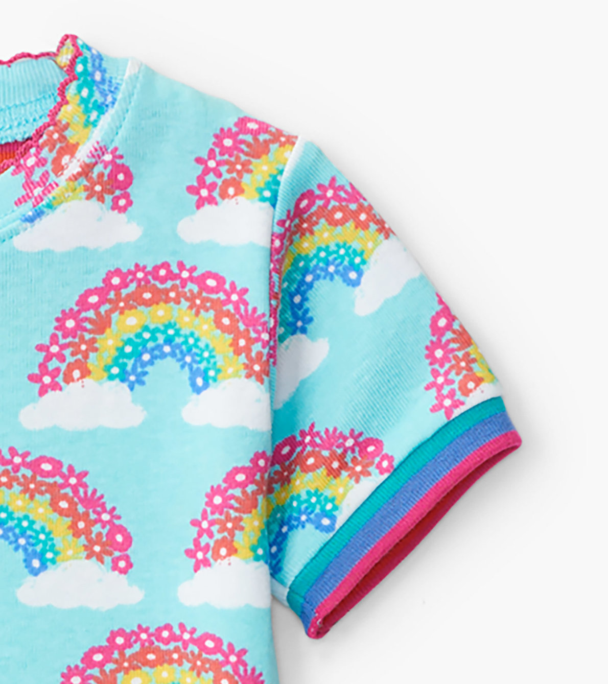 View larger image of Magical Rainbows Organic Cotton Short Pajama Set