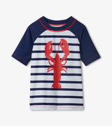 Marine Lobster Short Sleeve Rashguard