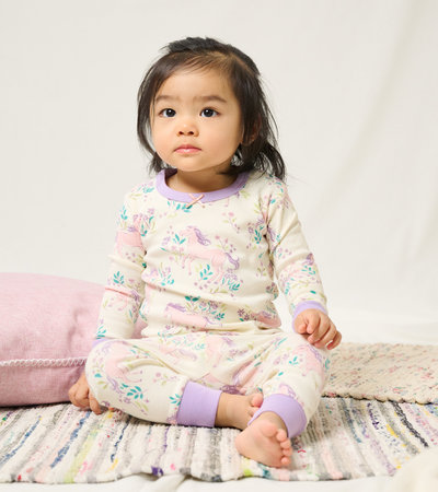 Pyjama pour bébé – Pouliches dans les prés