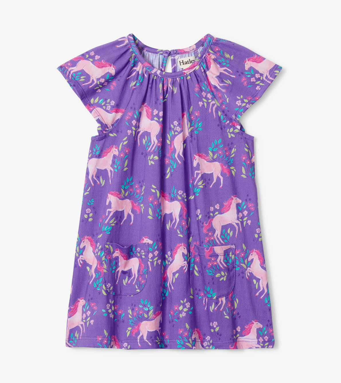 View larger image of Meadow Pony Toddler Easy Raglan Dress