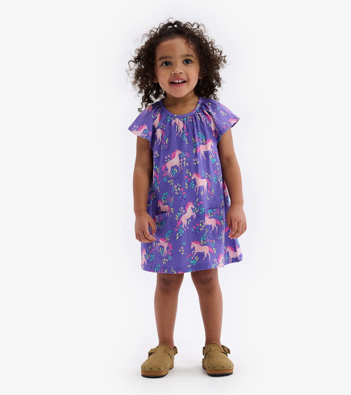 View larger image of Meadow Pony Toddler Easy Raglan Dress
