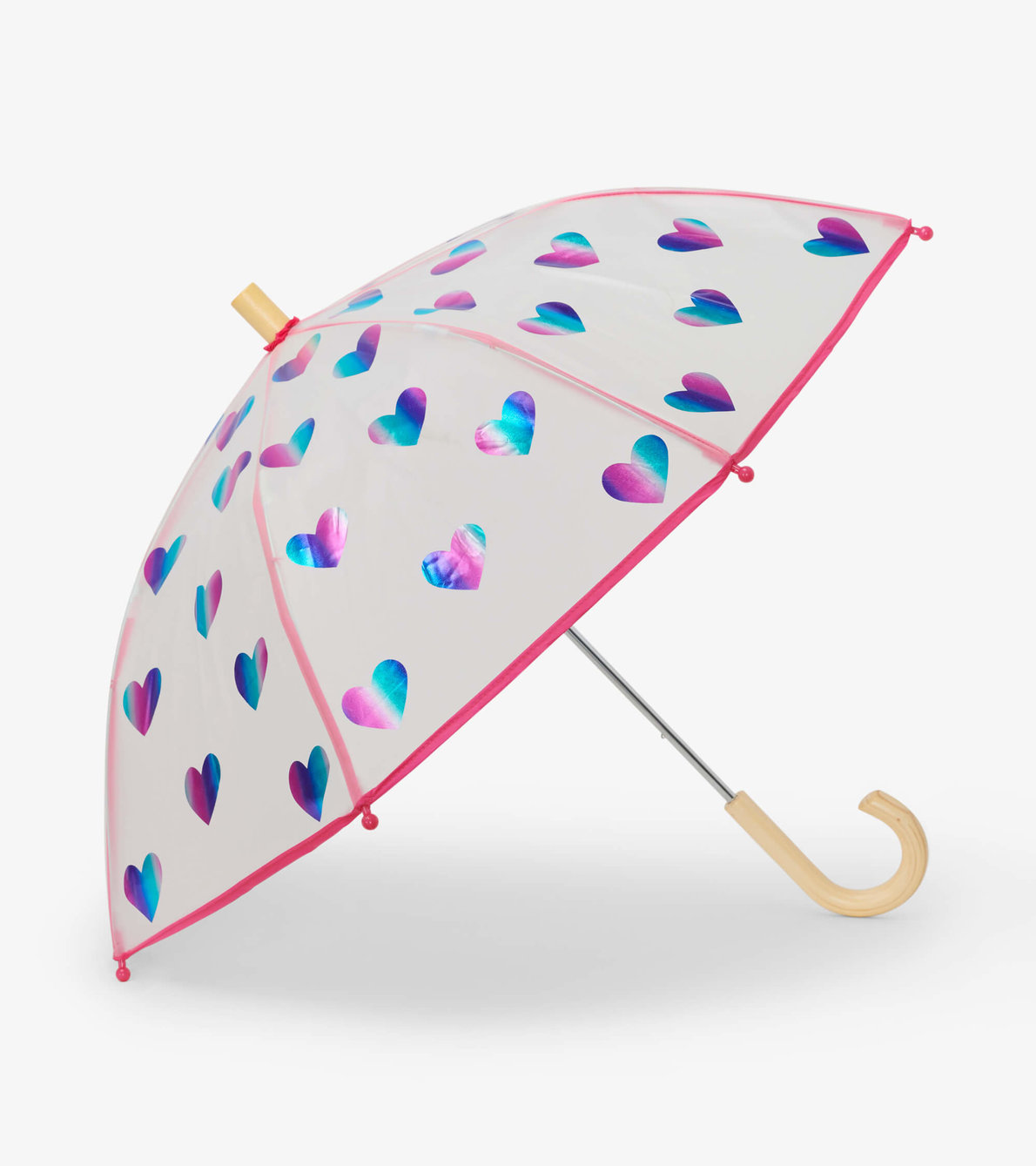 Agrandir l'image de Parapluie – Cœurs métalliques