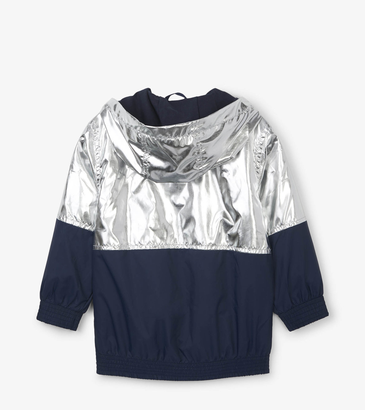 Agrandir l'image de Manteau doublé en jersey bouclette – Clair de lune métallique