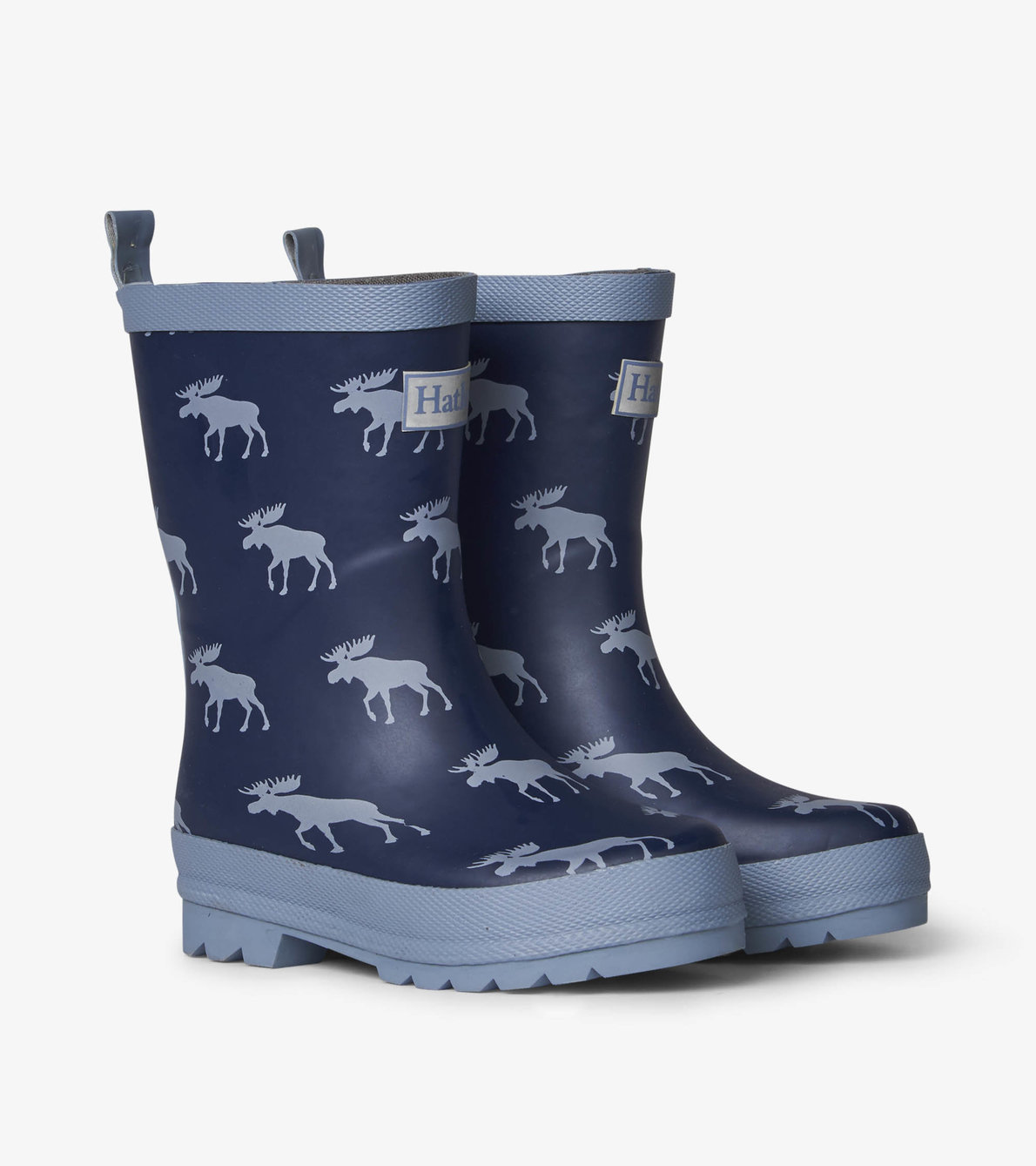 View larger image of Moose Silhouettes Matte Rain Boots
