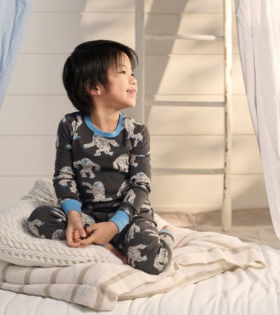 Pyjama en coton biologique – Yéti des montagnes