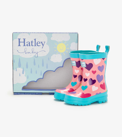My 1st Wellies - Colourful Hearts