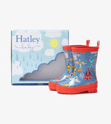 My 1st Rain Boots - Flying Aircraft