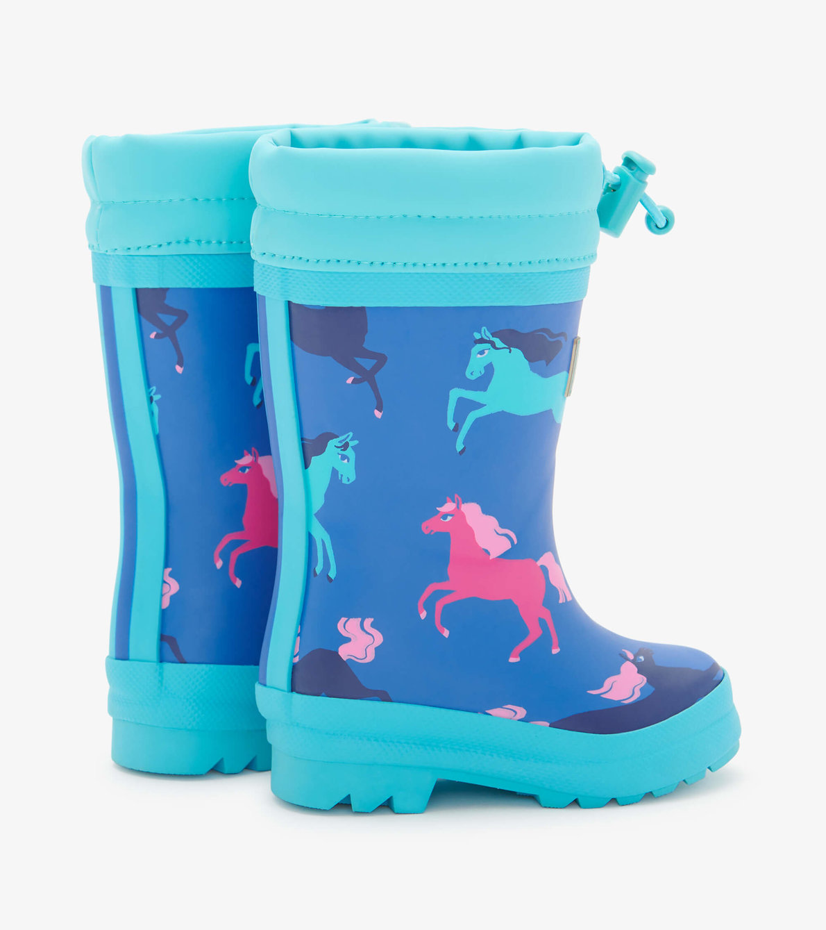 View larger image of Prancing Horses Sherpa Lined Baby Wellies