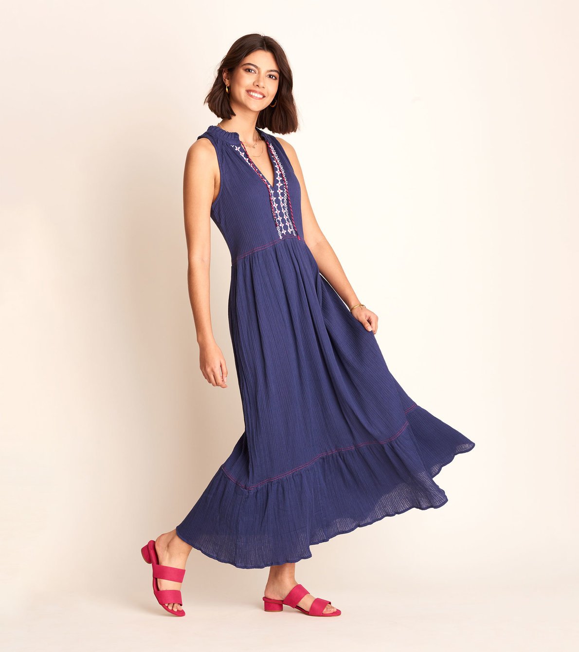 View larger image of Naomi Maxi Dress - Patriot Blue