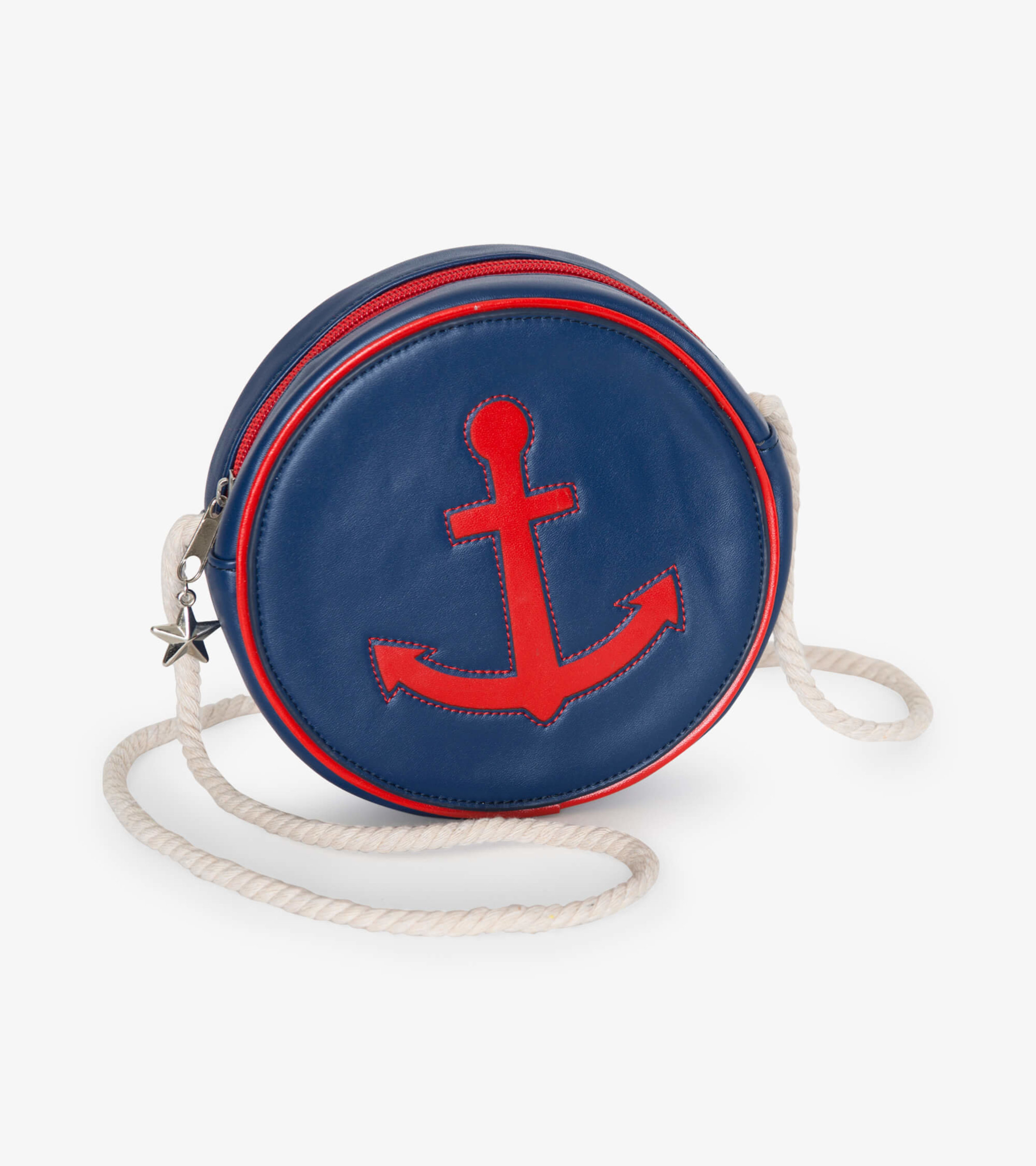 Nautical Crossbody Navy Anchor Nautical Handbag Purse 