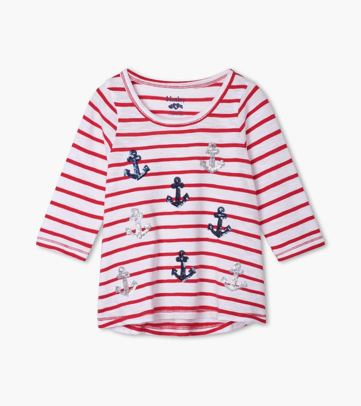 View larger image of Nautical Anchors Long Sleeve Tee