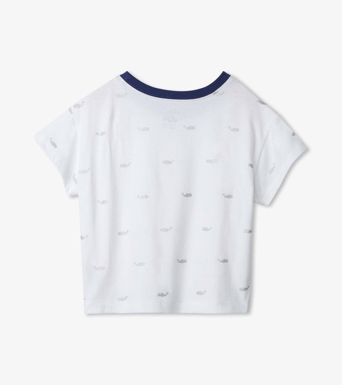 Agrandir l'image de T-shirt ample plissé – Ancres nautiques