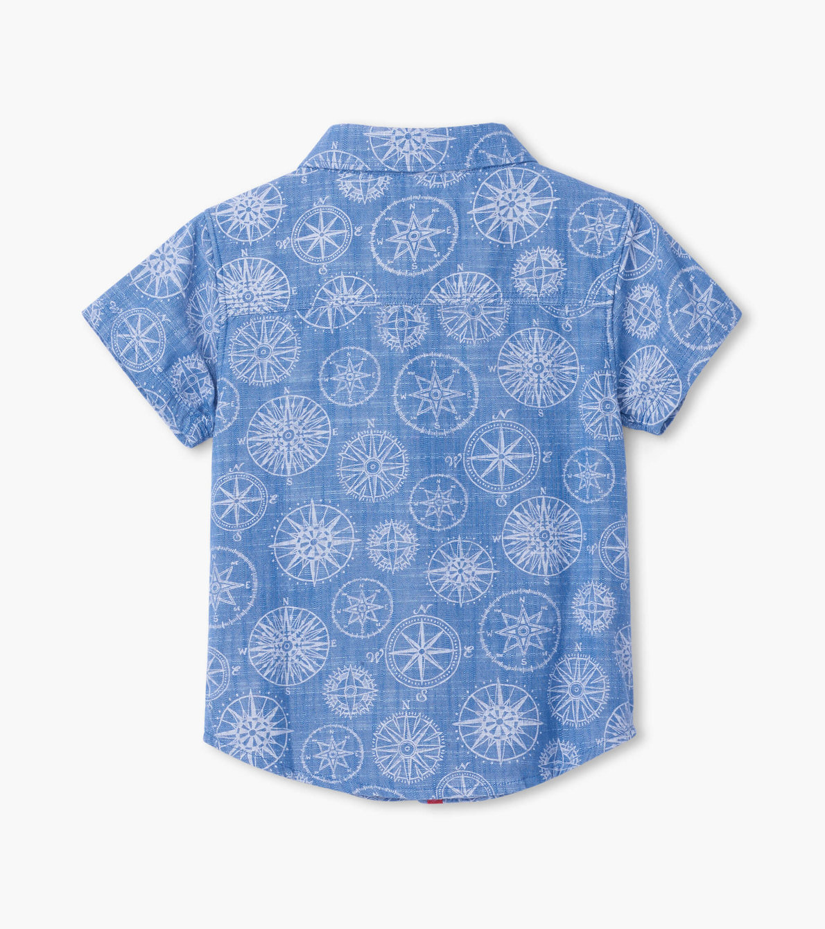View larger image of Nautical Compass Baby Button Down Shirt