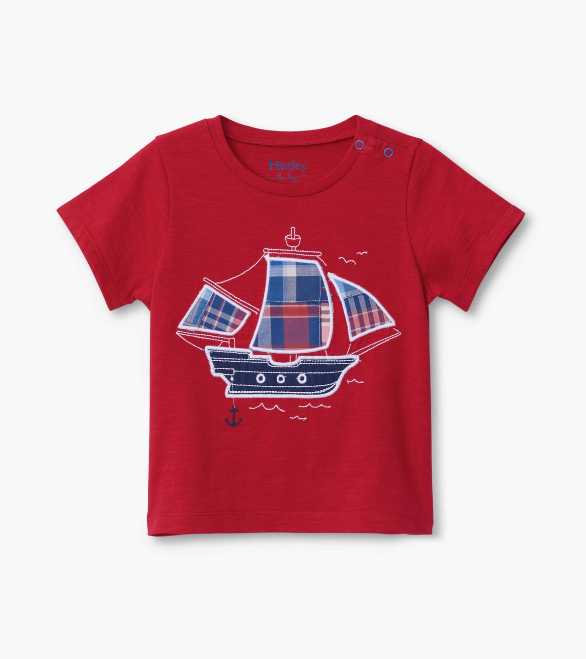 Agrandir l'image de T-shirt pour bébé – Vaisseau nautique