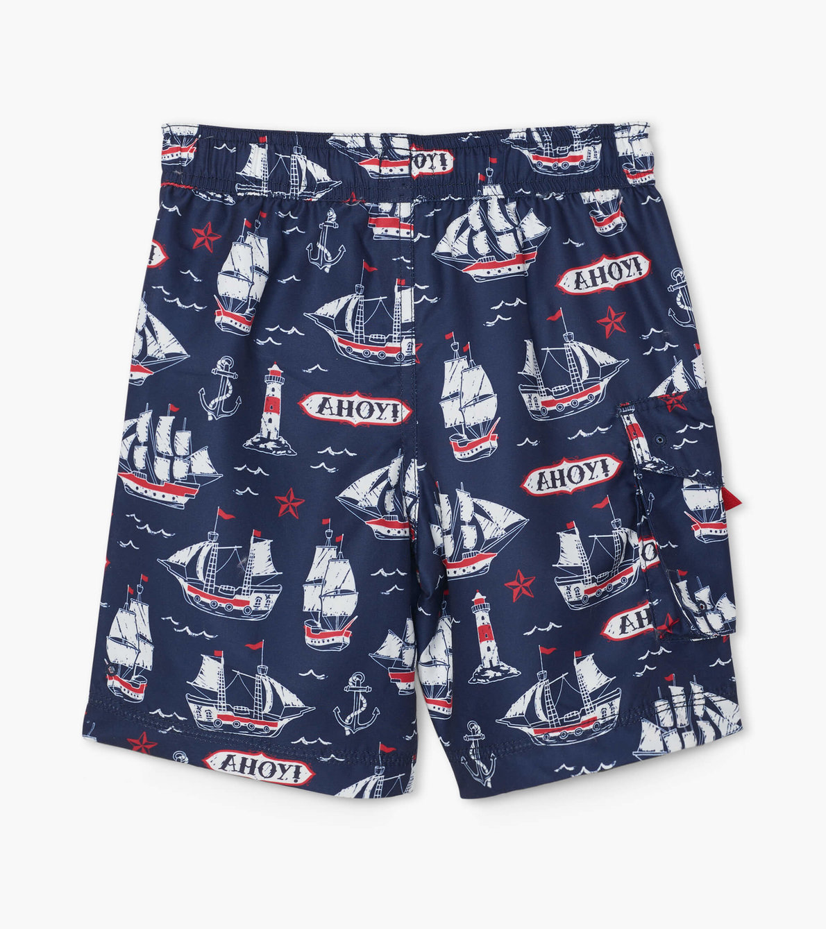 View larger image of Nautical Ships Swim Trunks