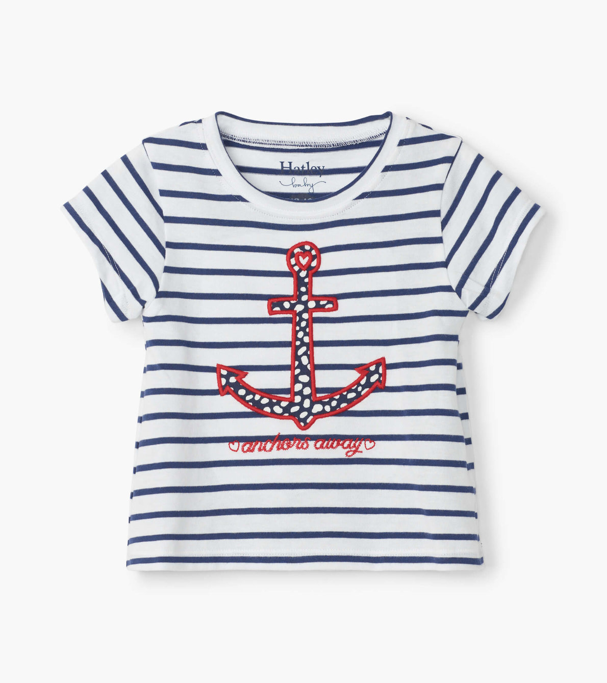 View larger image of Nautical Stripe Baby Tee
