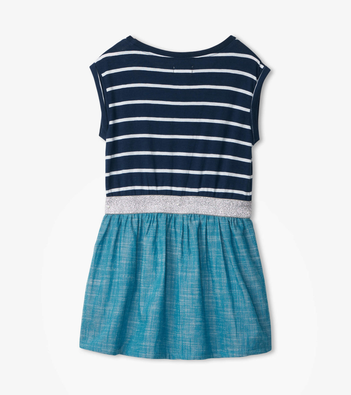 View larger image of Nautical Stripes Elastic Waist Dress