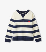 Nautical Stripes Pullover Sweatshirt