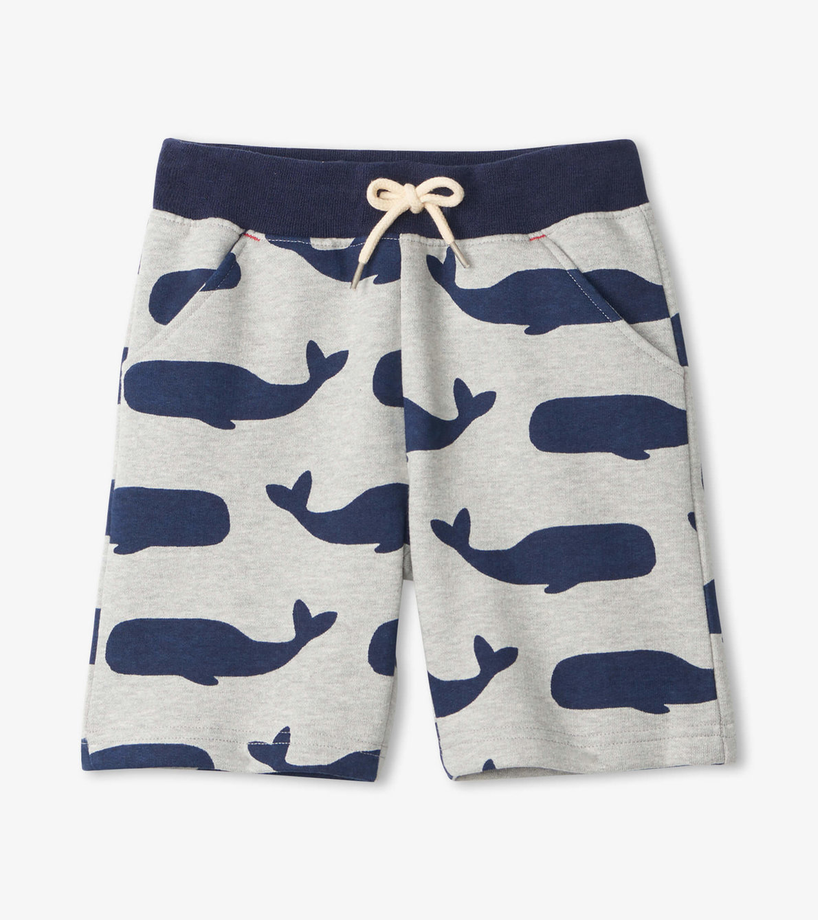 View larger image of Nautical Whales Terry Shorts