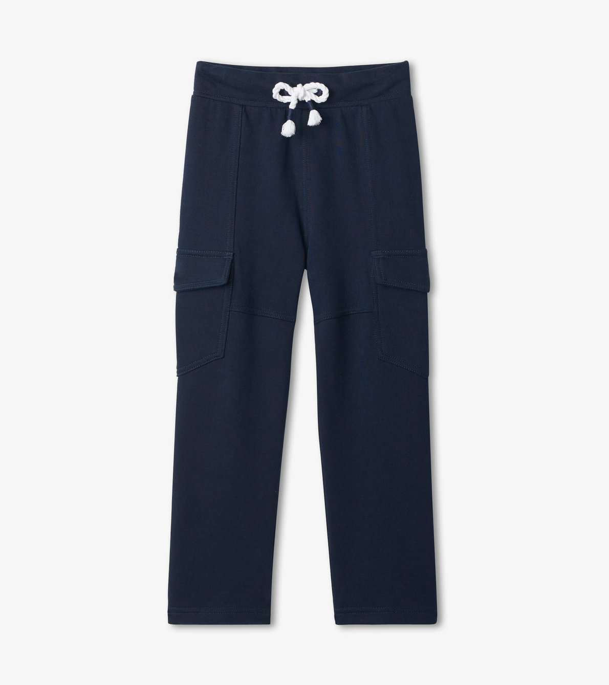 View larger image of Navy Blue Cargo Joggers