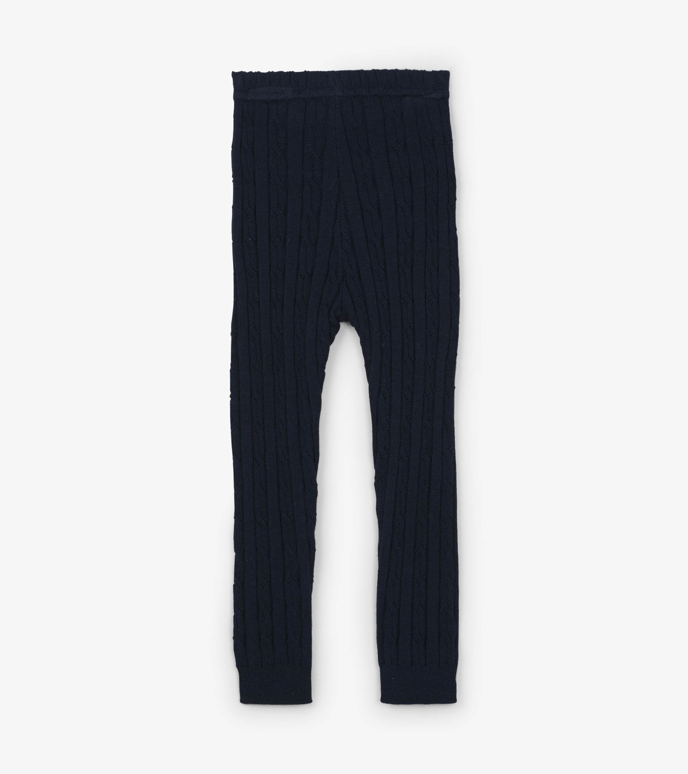 Baby Navy Cable Knit Leggings - Hatley US