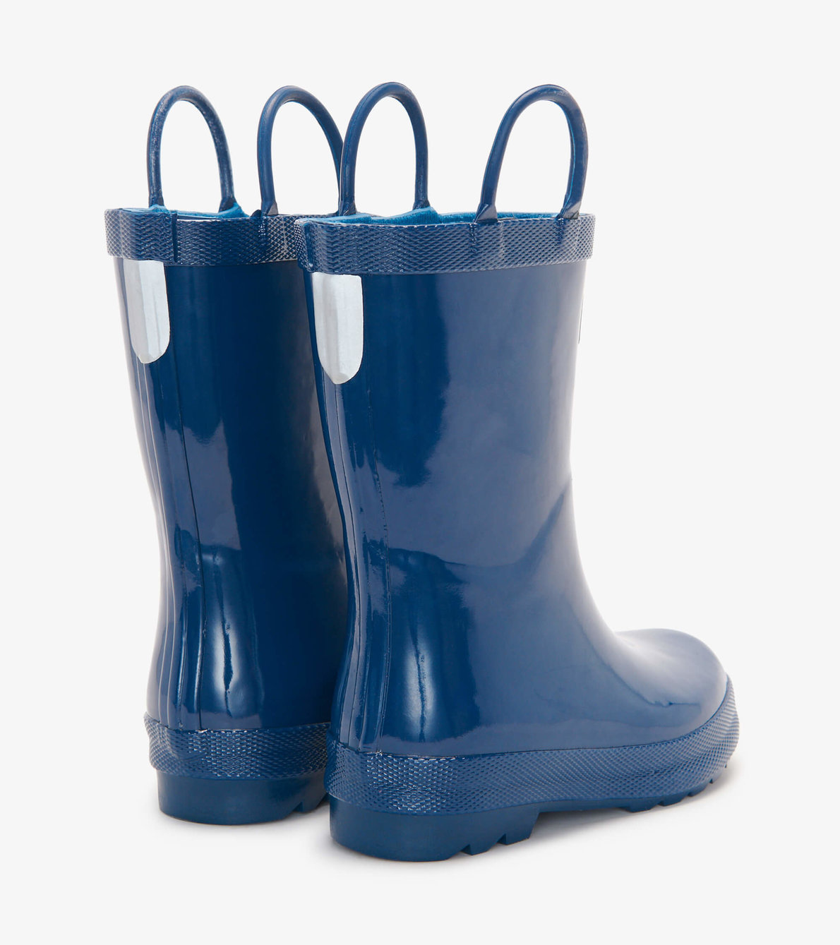 View larger image of Navy Shiny Rain Boots