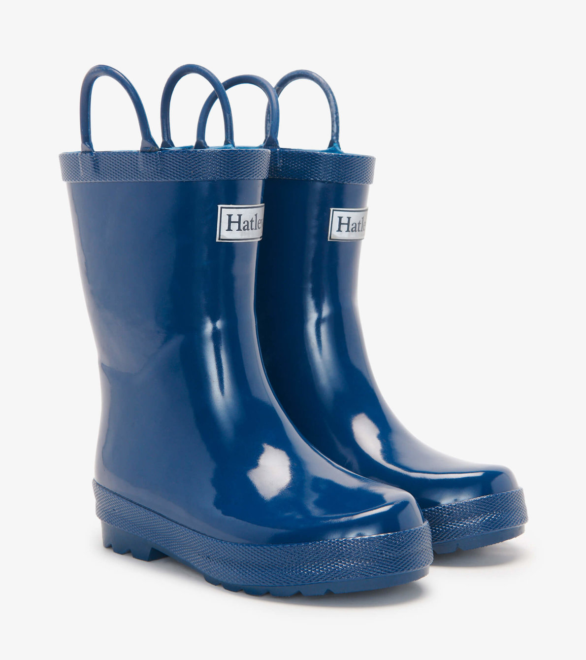 View larger image of Navy Shiny Wellies