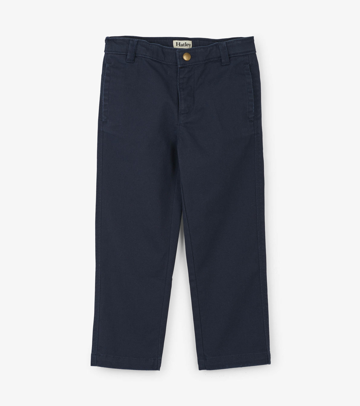 View larger image of Navy Stretch Twill Pants