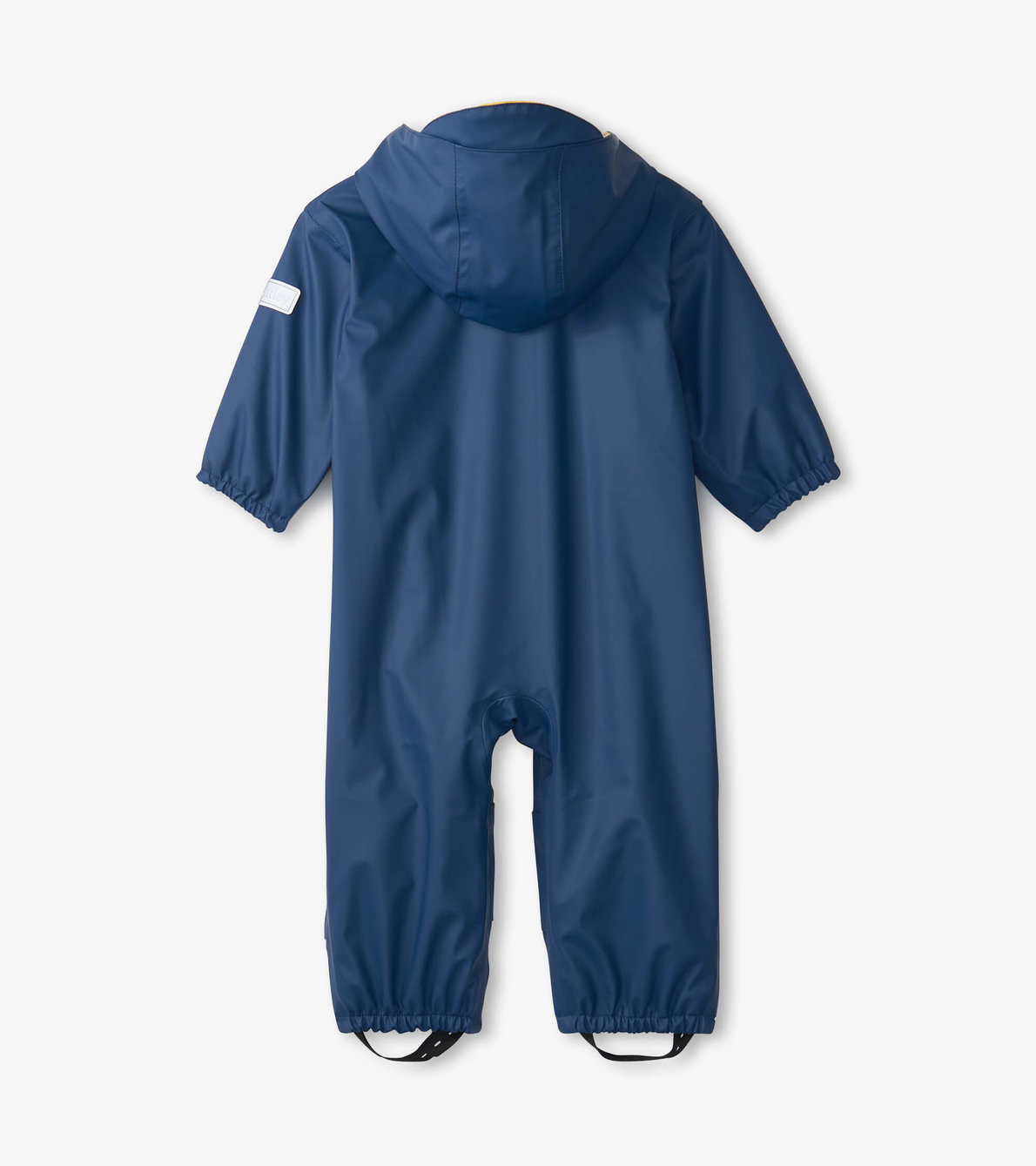 Agrandir l'image de Combinaison imperméable doublée en tissu éponge pour bébé – Bleu marine