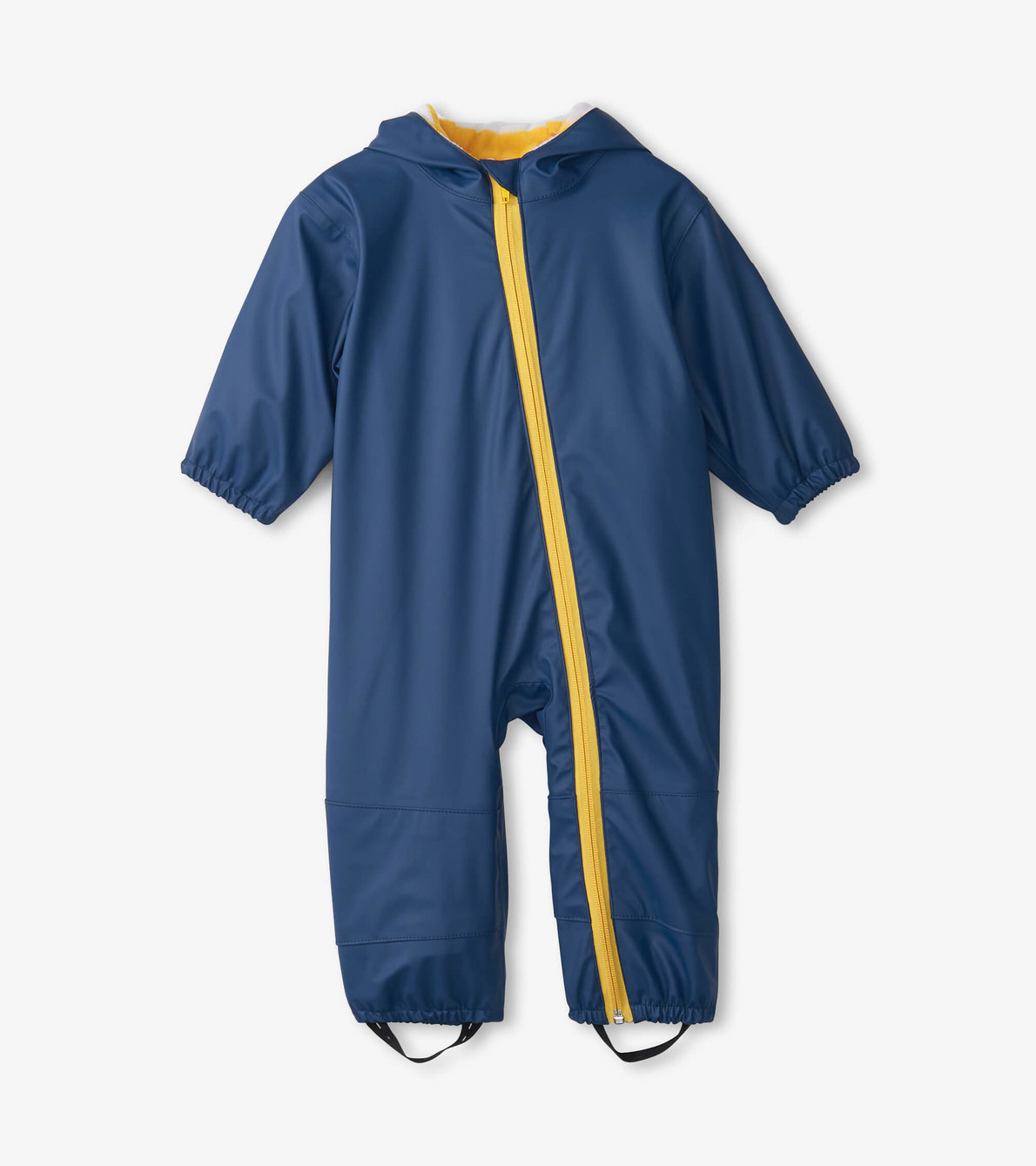 View larger image of Navy Terry Lined Baby Rain Suit