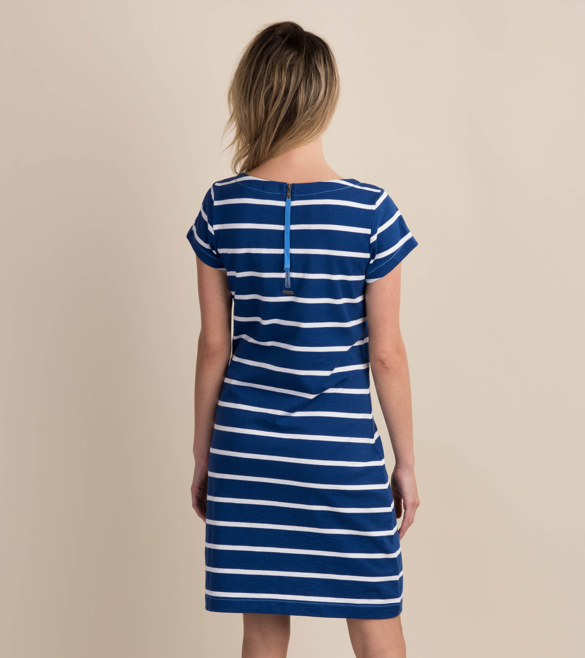 View larger image of Nellie Dress – Blue Crush Stripes