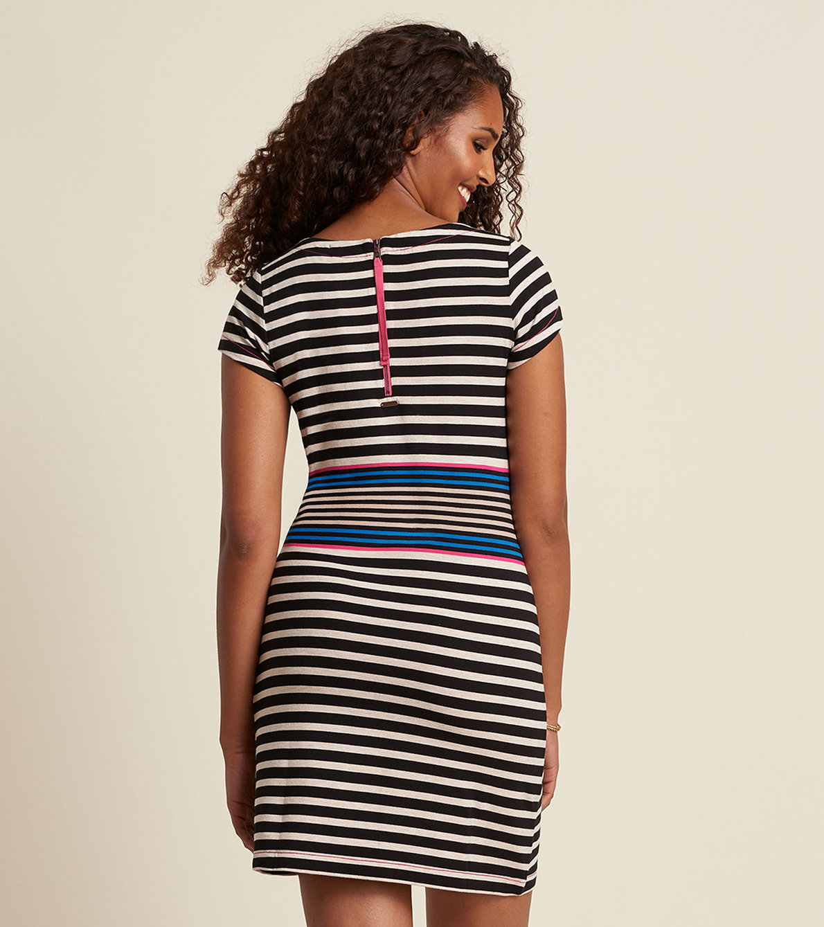 View larger image of Nellie Dress - Gradient Stripes
