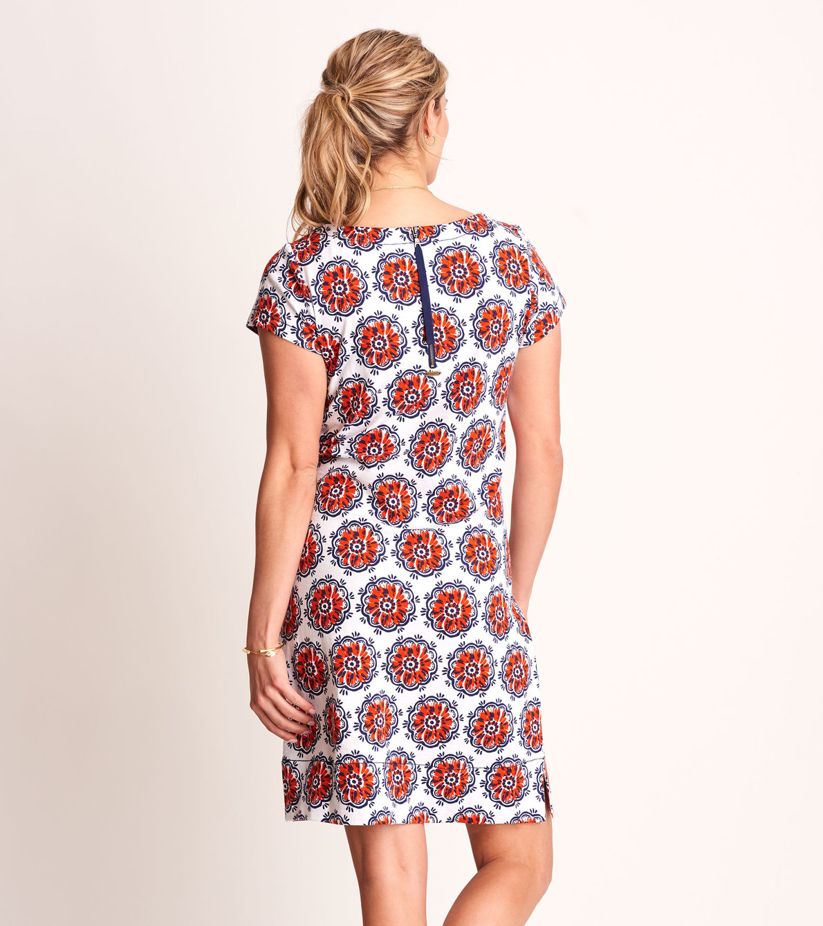 View larger image of Nellie Dress - Painted Poppies