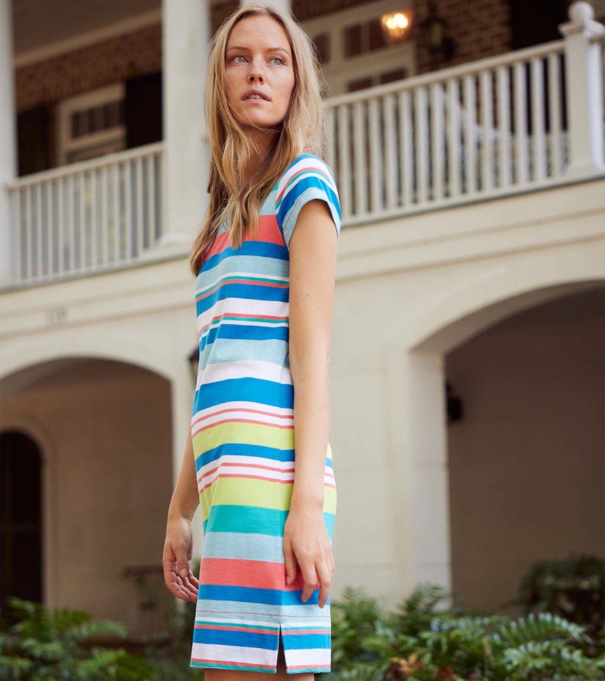View larger image of Nellie Dress - Sunray Stripes