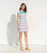 Nellie Dress - Tropical Stripes