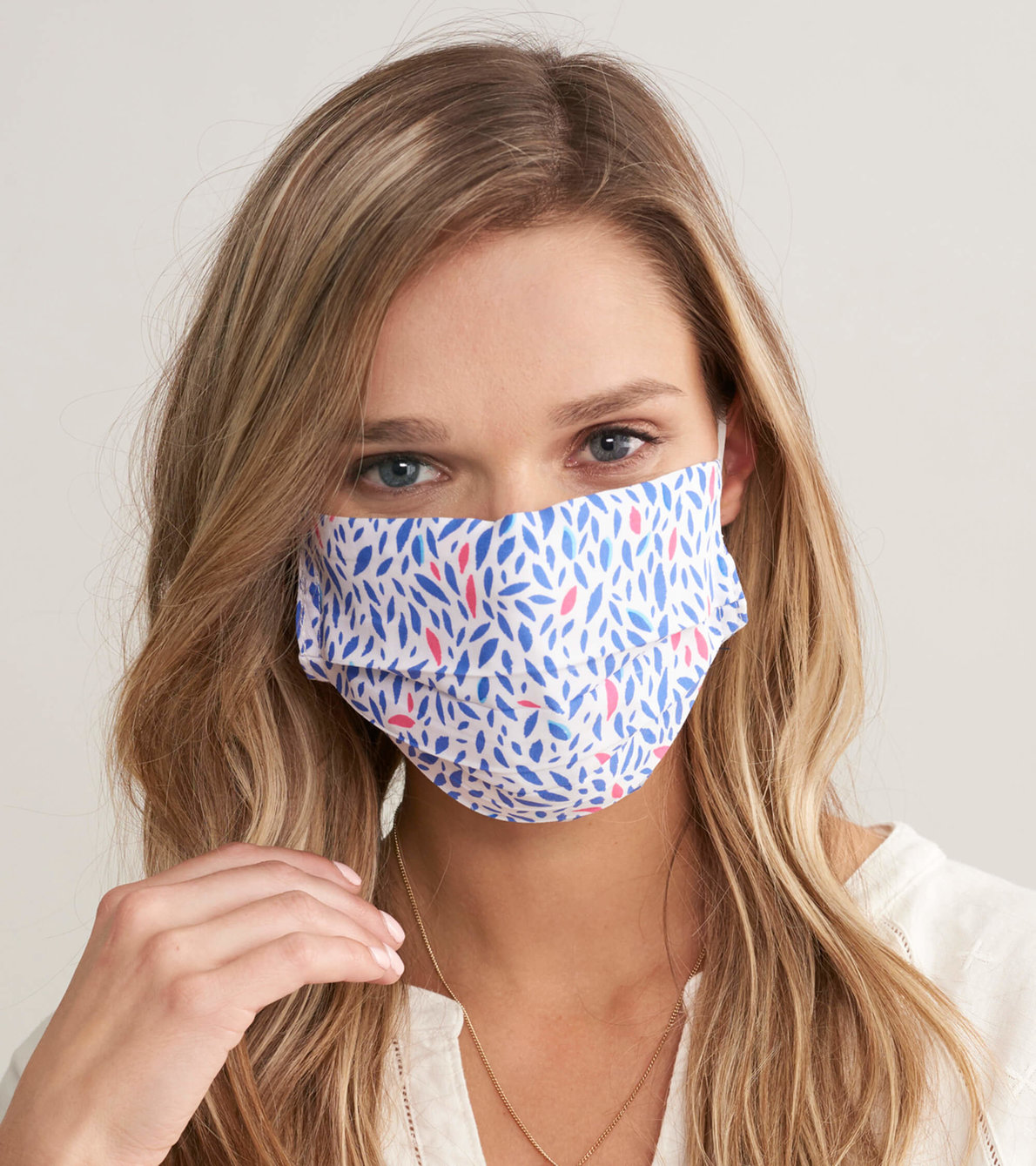 View larger image of Non-Medical Reusable Adult Face Mask - Diamond Dots