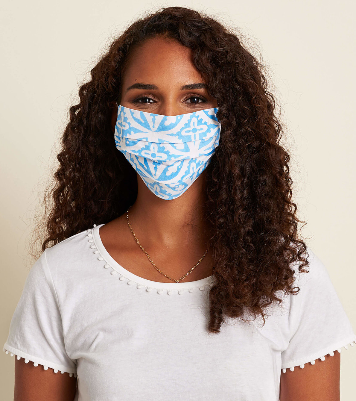 View larger image of Non-Medical Reusable Adult Face Mask - Etched Mandala
