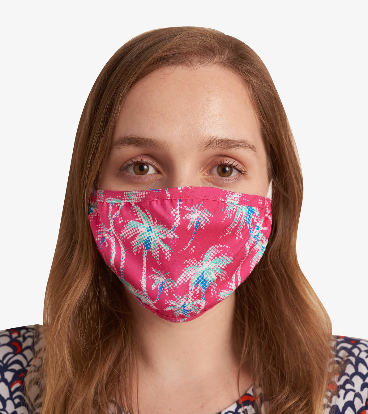View larger image of Non-Medical Reusable Adult Face Mask - Palm Trees