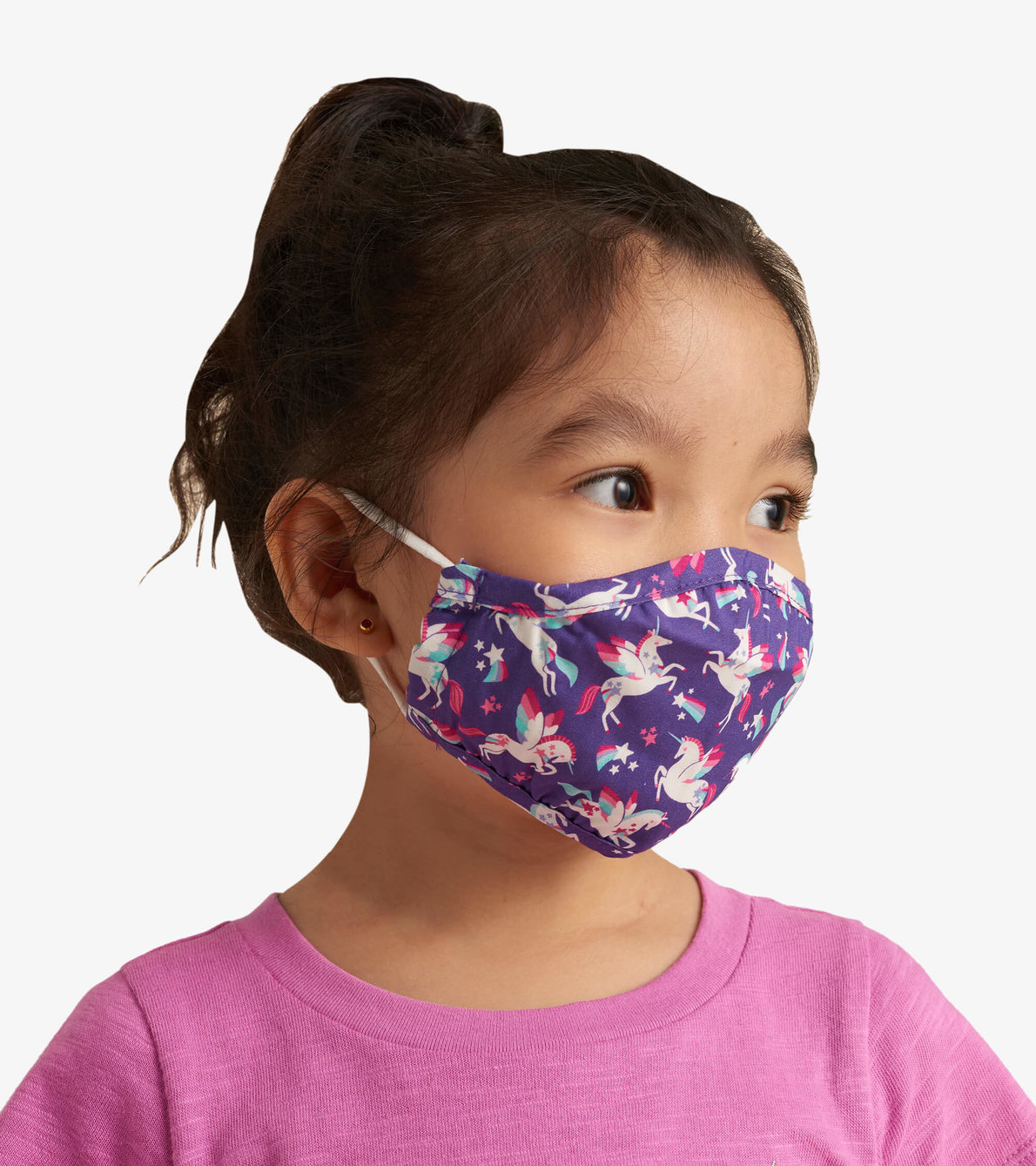 View larger image of Non-Medical Reusable Toddler Face Mask - Majestic Unicorns