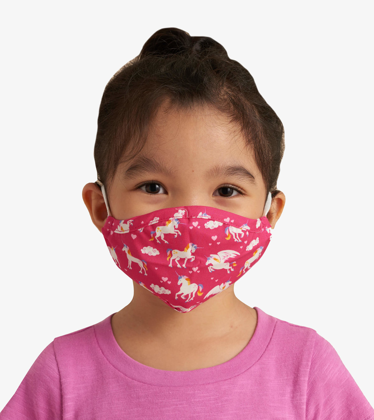 View larger image of Non-Medical Reusable Toddler Face Mask - Rainbow Unicorns