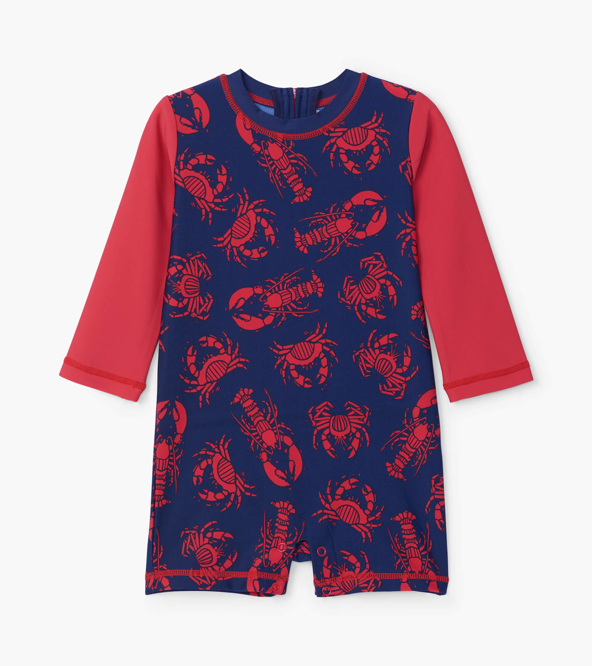 View larger image of Ocean Crustaceans Baby Rashguard One-Piece