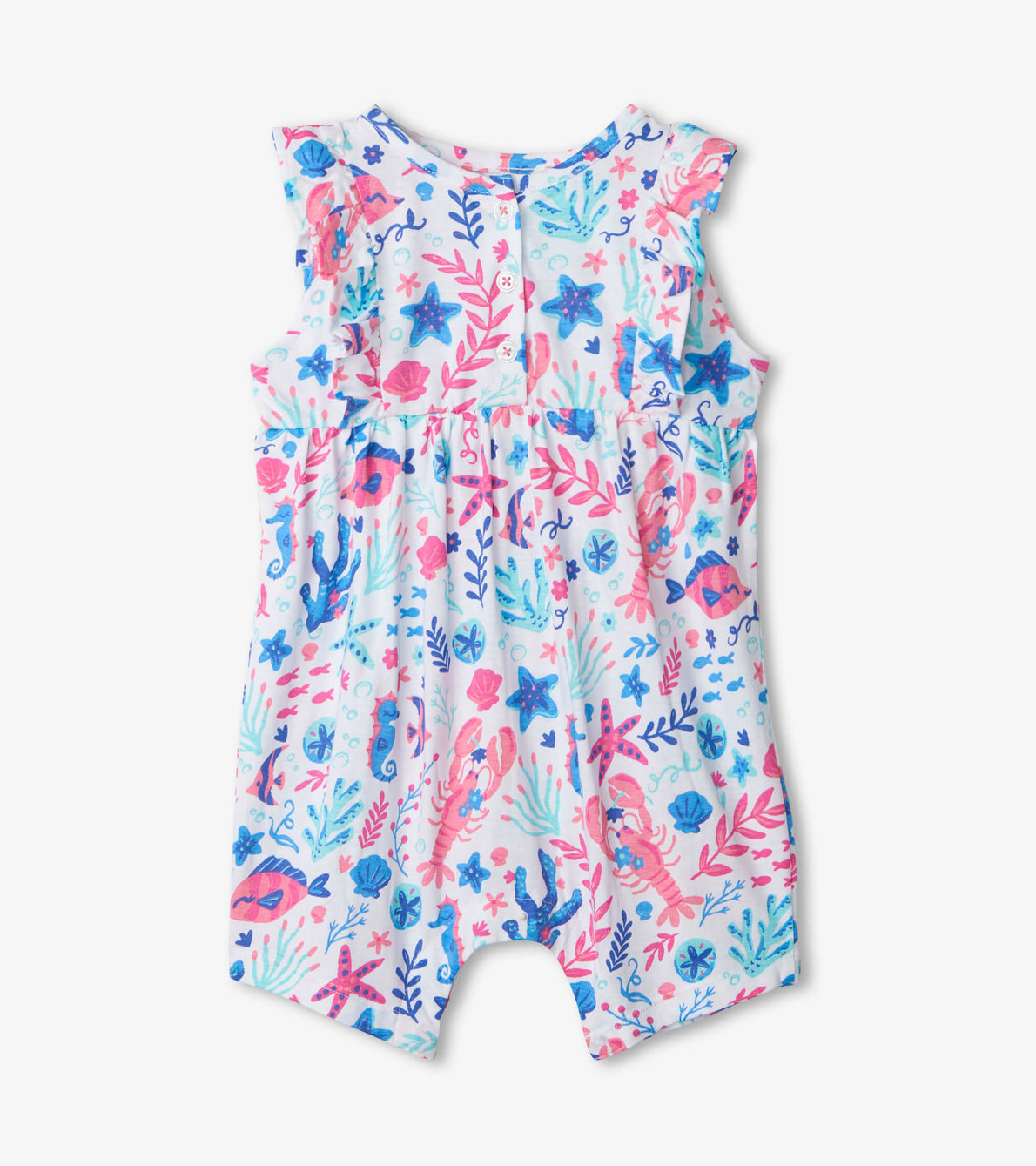 View larger image of Ocean Friends Ruffle Romper