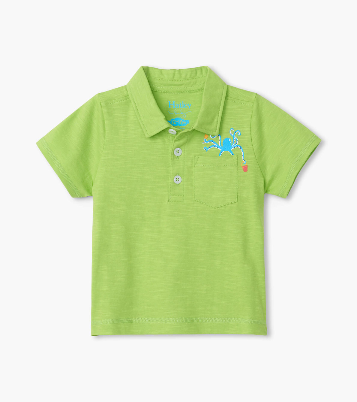 View larger image of Ocean Octopus Baby Polo Tee