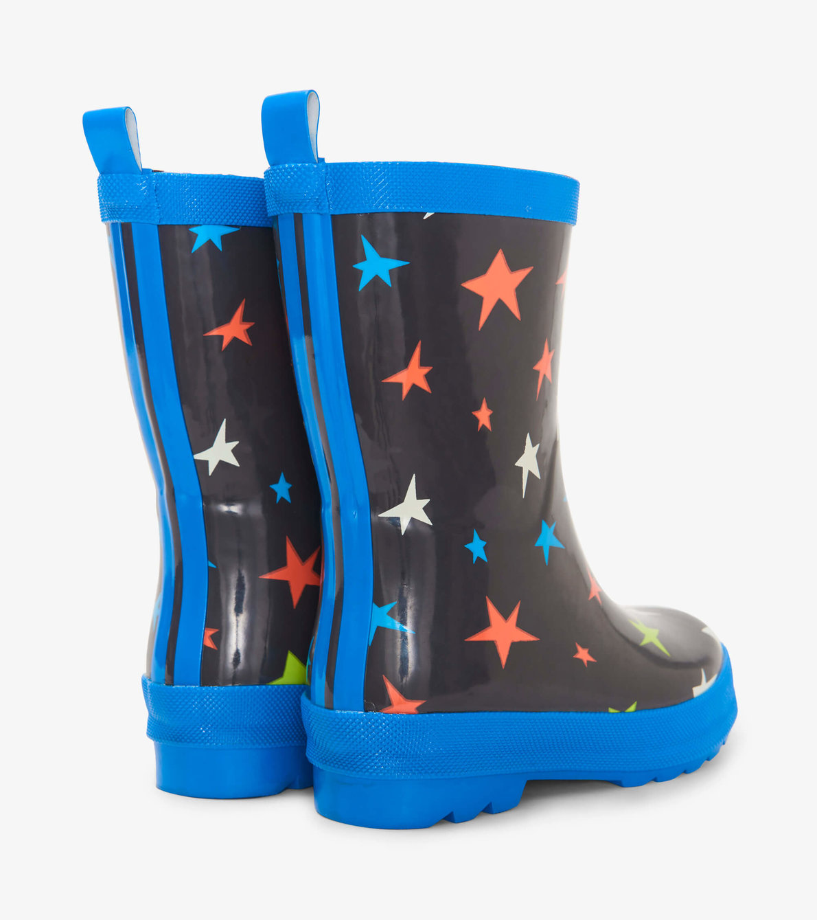 View larger image of Ombre Stars Shiny Kids Rain Boots